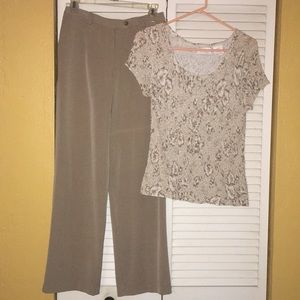 Dress pants shirt outfit